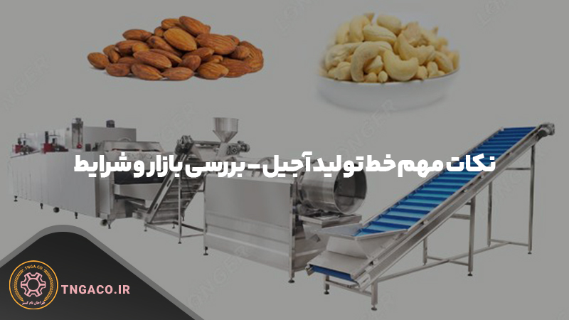 نکات مهم خط تولید آجیل – بررسی بازار و شرایط