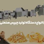 آشنایی با انواع دستگاه تولید چیپس صنعتی و خانگی