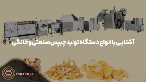 انواع دستگاه تولید چیپس صنعتی و خانگی