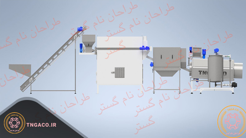 فرایند خط تولید پاپ کورن