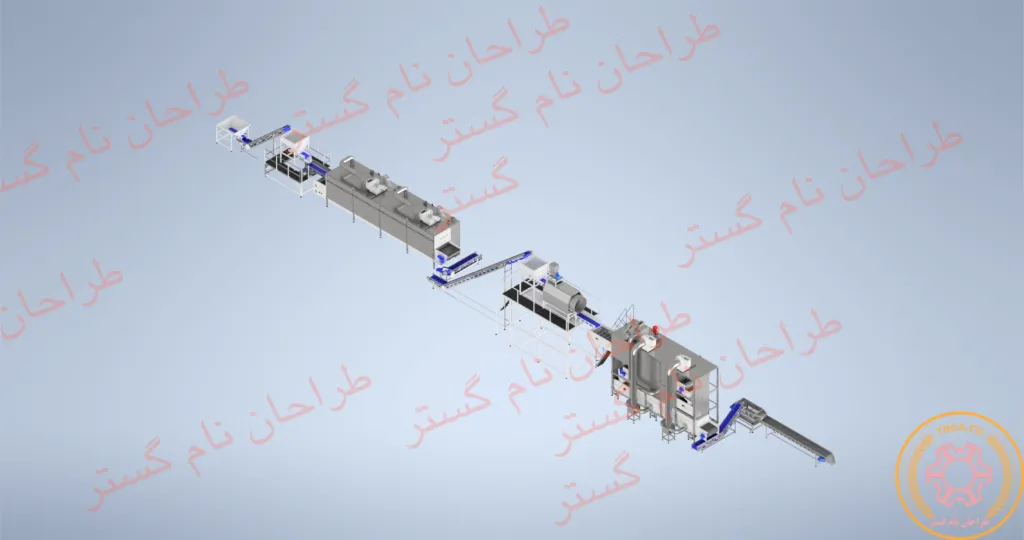 خط تولید تخمه