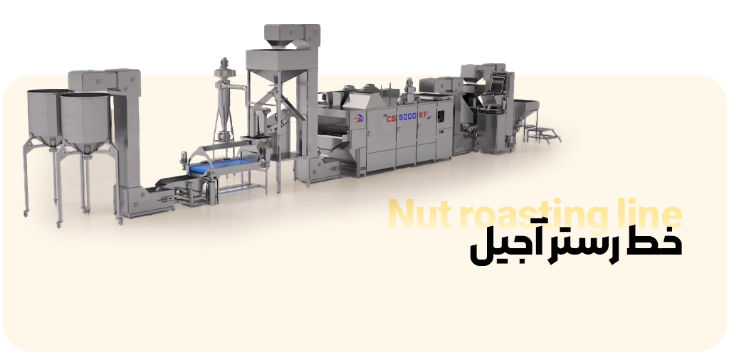خط تولید آجیل