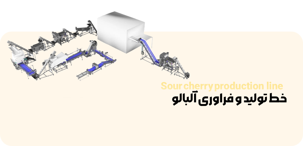 خط تولید آلبالو