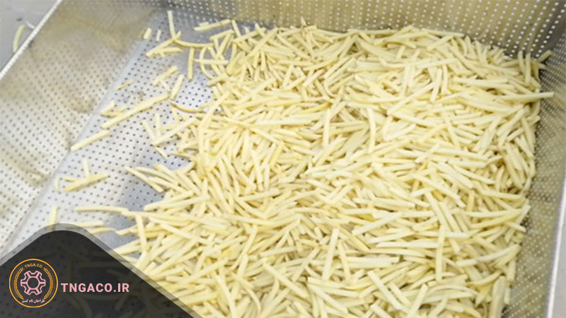 سیب زمینی نیمه آماده زرین