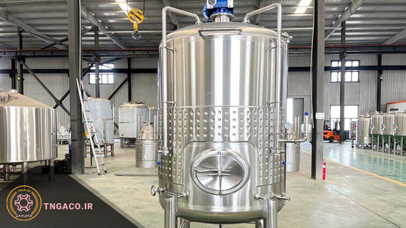 مخازن استیل برای طعم‌ زنی