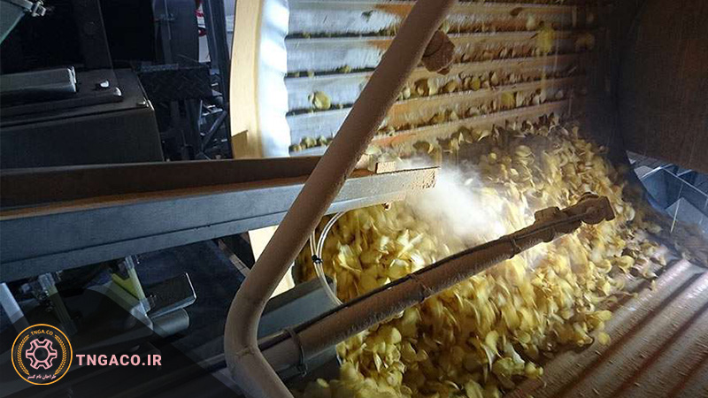 قیمت دستگاه طعم پاش چیپس